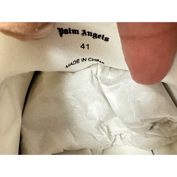 Palm Angels Used Effect RECOVERY Touch Strap Low Sneakers - Picture 10 of 10